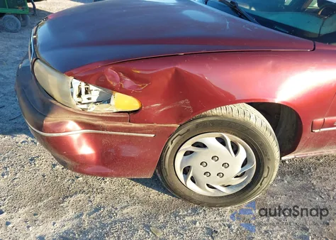 1998 Buick Century Custom из США, поврежденный, VIN 2G4WS52M3W1427599